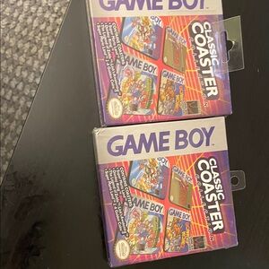 Nintendo Gameboy Classic Coaster - Set of 4 - Mario Zelda Donkey Kong, set 2